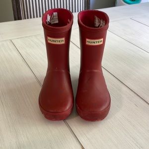 Hunter toddler rain boots